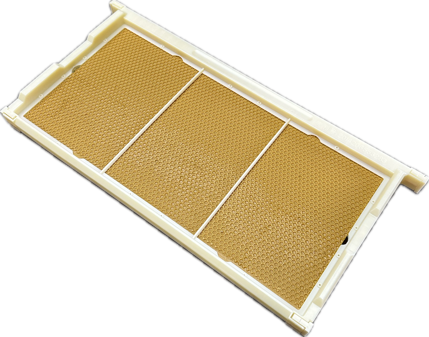 30 Pack Fully Plastic Deep Frame Langstroth BeeHive w/ Bees Wax Coated Foundation